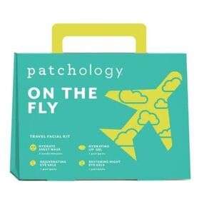Patchology on the fly travel facial kit - sheet mask,  eye & lip gels NIB